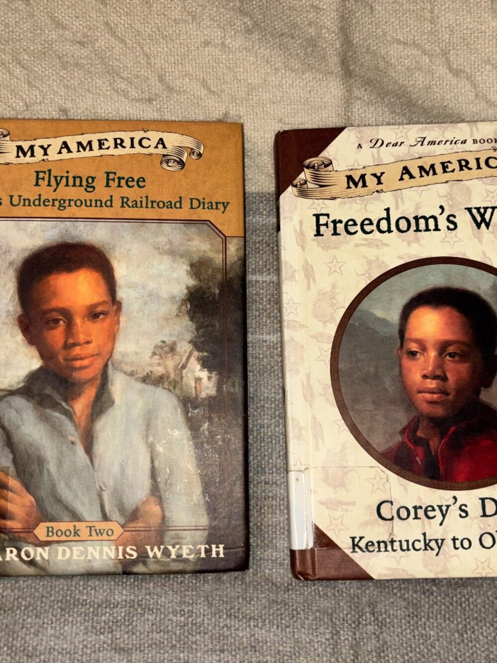 Set of 2 - My America Children's Historical Fiction Corey's Books 1 & 2